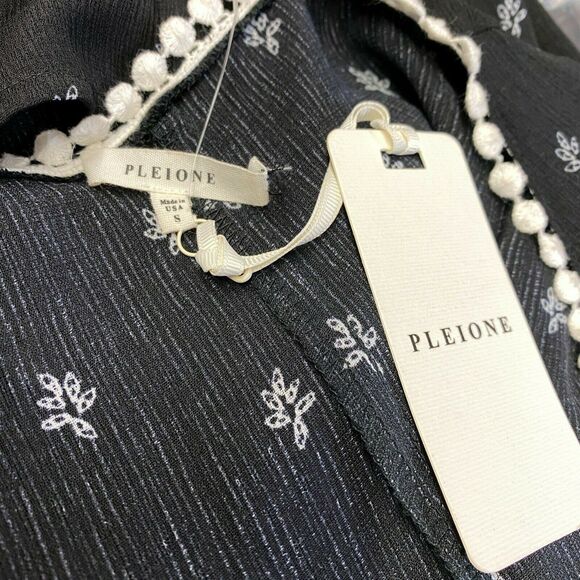 New Anthropologie Pleione Black Floral Maxi‎ Business Workwear  Dress Small - Picture 6 of 6